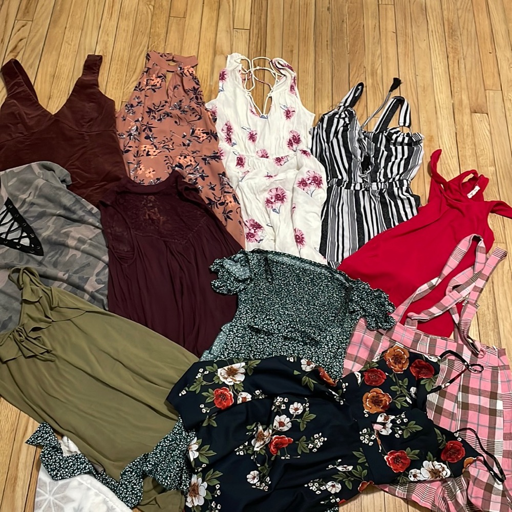 Bundle of dresses